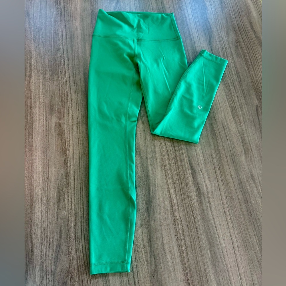 lululemon athletica Vibrant Green Leggings